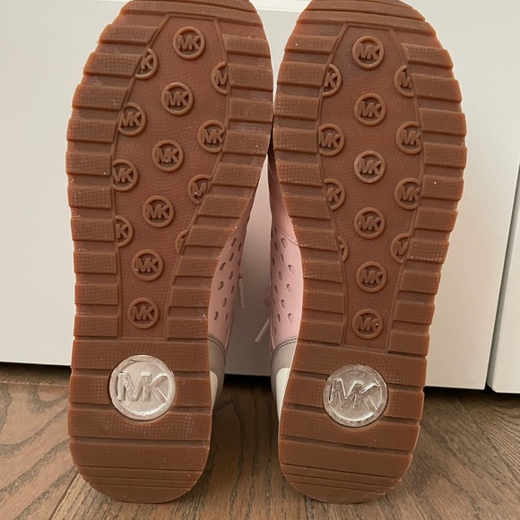 Michael Kors Pink Sneakers (Lightly Worn) - Picture 3 of 3